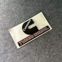 Dodge Truck Decals: Cummins, RAM 1500, 2500 Side Badges Stickers raudona/juoda