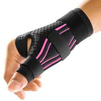1 vnt. Ergonominė nykščio įtvaras Dešinė Kairė Rankos Artrito Skausmo Atrama Įtvaras Trigger Thumb Karpalinio Kanalo Palengvinimui rožinė