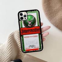 Karštos J-Jagermeisters dėklai IPhone 11 12 13 14 15 16 17 Pro Max Plus, TPU+PC, atsparūs smūgiams, galiniai telefono dėklai iPhone 16 pro