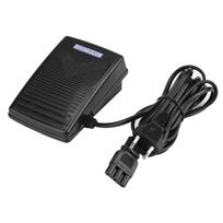 Namų siuvimo mašinos kojos valdymo pedalas su maitinimo laidu juoda