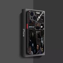 Horor S-scream Dead Phone Cases For IPhone 16 15 14 Plus 13 12 11 Pro Max Matte Oft Bumper Phone Cover iphone 16pro max black