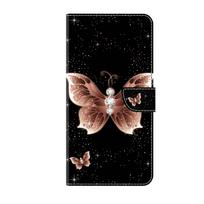 Telefono dėklas Samsung Galaxy A25 A24 A23 A22 A21s A20s 3D mielas dažytas magnetinis odinis atverčiamas laikiklis piniginė mobiliųjų telefonų dėklai Galaxy A21s