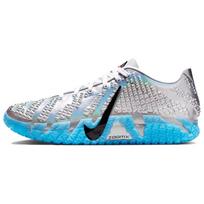 Jurassic Park x Nike Ja 3 Metallic Silver Unisex Sneakers Black-White-Baltic-Blue IU7240-002 45 gray