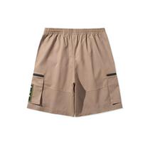Li Ning Sports Shorts Men's Gingerbread Brown Moderate AKSQ137-1 L beige