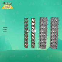 Galvanized Anti-Climb Security Spikes