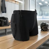 Sutvirtinti riedlenčių šortai Didelio tankio putplasčio klubų apsauga 1,3 cm storio Apsauga XS S - Height 120-130cm white