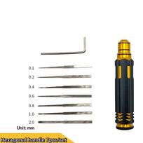 Resin Carved Model Scriber Ultra Sharp Carving Knife Scribe Line Cutting Tool for Hobby Model DIY Art Projects Hexagonal handle