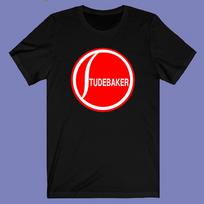 Studebaker Logo Red Circle T-shirt L red