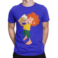 Pumuckl geria alų Grafinis Juokingas 100% Medvilnės Marškinėliai Pumuckl Viršutiniai Drabužiai Marškinėliai Unisex XL beige