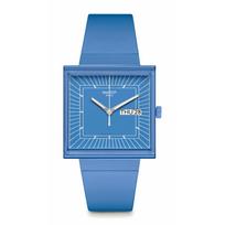 Swatch IF...SKY Watch SO34S700 Unisex Special Package 2 ATM Daily Life Waterproof 24-Month Warranty mėlyna
