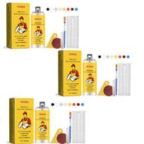 Plytelių ir akmens įtrūkimų taisymo rinkinys, porceliano, granito, marmuro taisymui, itin lipnūs įrankiai vonios plyšeliams, kriauklės įtrūkimams 3 pcs