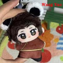 10Cm Cosplay Axis Anime Powers Character Hetalia Kiku And Wang Yao Plush Toys Cute Keychain Stuffed Plushie Doll Bag Pendant About 10cm black