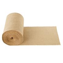 VEVOR Burlap Fabric Roll, 14” x 150 ft & 50 x 50 High Density Wide Natural Burlap Fabric Rolls, Jute Fabric Burlap Tree Wrap Roll, for Decor