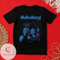 Mulholland Drive David Lynch T-Shirt, Club Silencio Graphic Tee T-shirt 150 black