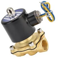 2W‑160‑15 G1/2 in Solenoid Valve Brass Normally Closed Electric Solenoid Valve for Water Air GasDC24V