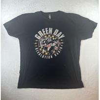 Green Day Revolution Radio Tour 2017 T-Shirt Black XL Cat Boombox Concert Tee XXXL gray
