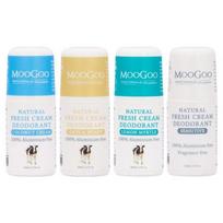 Mugoo Australia Natural Fresh Cream Deodorant Roll-on 4 Types 60ml Fragrance-Free (Sensitive blue