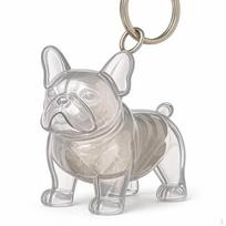 Mielas šuns plaukų atminimo kapsulės pakabukas Skaidri augintinio kailio laikymo dėžutė New French Bulldog