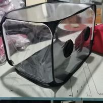 Portable Foldable Still Air Box Mushroom Growing Kit with Tent Cover 52x52x85cm juoda