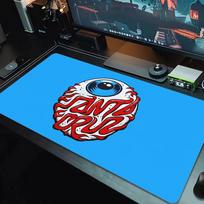 Santa Cruz Mouse Pad Large Gaming Table Cushion Non-slip Laptop Tablet Big Mousepad XXL Mat Mini PC Playmat With Lock edge_xia 30cmx80cm(11.8x31.5inch)