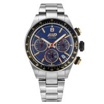30th Anniversary Collaboration Solar 10 ATM Water Mineral Blue [AngelClover]  Initial D  Watch, Powered, Resistant, Glass, Dial, IN40-GC8, Men's mėlyna