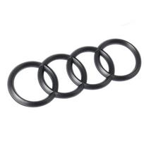 ABS Automobilio Priekinės Variklio Dangčio Grotelės Galinio Bagažinės Emblema Ženklelis Automobilio Lipdukas Audi A3 A4 A4L A5 A6 A6L A7 A8L Q2L Q3 Q5 Q7 TT Automobilio Stilius Rear 192mm A5 Radian black