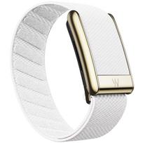 Suitable for Whoop 5.0PEAK/LIFE Wristband Elastic Band Sports Nylon Strap MG with Bright Gold U-Shaped Metal Frame Strap with Le For WHOOP 5.0 gray