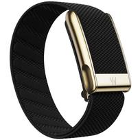 Suitable for Whoop 5.0PEAK/LIFE Wristband Elastic Band Sports Nylon Strap MG with Bright Gold U-Shaped Metal Frame Strap with Le For WHOOP MG black