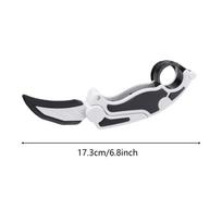 3D Printed Knife Foldable Cool Calming Hand Trainer Knife Toy Stress Relief Toy Glossy Color For Collector Boys Kids Adults