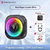 Redmagic 8 Pro telefono aušintuvas Magnetinis galinės dalies spaustukas Aušintuvas Puslaidininkinis aušinimas telefonui Black Shark Flydigi Žaidimų tiesioginė transliacija black
