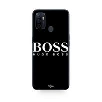 Coque Oppo A32 Boss Hugo Maniacase juoda