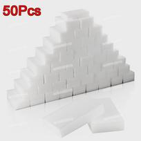 50/100PCS Magic Sponge Eraser Gray Melamine Sponge for Kitchen Bathroom Clean Dishwashing Sponge Household Cleaning Tool gray