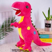Pliušinis žaislas Tyrannosaurus Rex įdaryti žaislas dinozaurų lėlė Vaikų lėlė gimtadienio dovana pagalvė didelė lėlė 60cm red