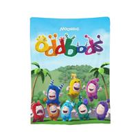 Oddbods Pogo Blanket  Flannel Awesome Breathable Throw Blankets for Bed Sofa Textile Decor, 50x60in