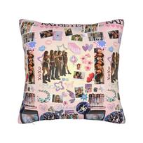 Katseye Kpop Idol Pagalvės užvalkalas Poliesterio Pagalvės užvalkalas Dovana Gnarly Pagalvės užvalkalas Miegamojo Užtraukiamas 45X45cm 18x18Inch