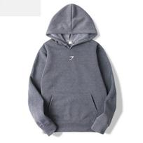 Gymshark Shark Hoody: Šiltas, Laisvalaikio, Laisvo kirpimo, Šlifuotas, Nuleista pečiai, Ruduo/Žiema. XXXL gray