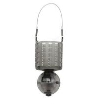 Fishing Feeder Cage Plastic Carp Fishing Feeder Adjustable Weight Lure Bait Cage for Carp Fishing Accessories gray