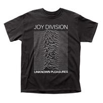 Joy Division Unknown Pleasures Vyriški marškinėliai Roko N Rolo Klasikiniai marškinėliai Nauji Juodi Unisex marškinėliai L gray