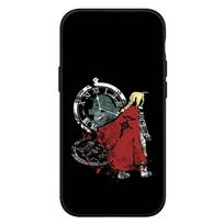 for Samsung Galaxy S25 S24 S23 S22 Ultra FE Plus A17 A37 A57 A56 A55 A06 A16 A15 A36 A35 A05 A25 A54 A34 Case Cartoon Fullmetal Alchemis Elric Edward for Samsung Galaxy A54 5G švelni smėlinė