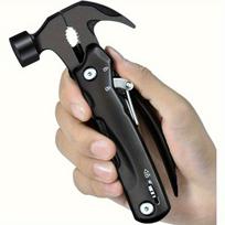 Emergency Escape and Accessories 12 in 1 Multitool Hammer Outdoor Survival Gear Tool for Camping Hiking Hunting Car juoda