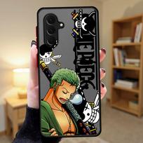 One Piece Zoro Phone Cover Case for Samsung Galaxy A56 A55 A53 A14 A23 A34 A36 A35 A54 A52S A72 A17 A52 A73 A33 A16 A15 Galaxy A26 5G black