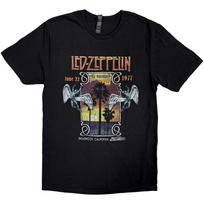 Led Zeppelin Marškinėliai Inglewood Roko Grupė Nauji Juodi Oficialūs Unisex Marškinėliai M gray
