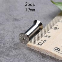 HOT 2pc Knife Handle Bolt Rivets Screw Fastener Nut Hex Flat Head Screws DIY Material Knives Maker Screws For Fixing Blade Knife