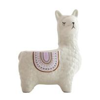 Flowerpot Cute Ornamental Ceramic Animal Micro Vase Flower Holder for Home 1 balta