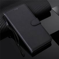 Leather Case For Samsung Galaxy A01 A11 A20 A21 A21S A31 A40 A41 A0 A1 A71A02S A12 A32 A42 A2 A72 G PU Wallet Flip Cover Bag Samsung A20E black