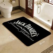 J-Jack-Daniels viskio rašto koridoriaus kilimas, skalbiamas, neslystantis, svetainės sofos kėdžių zona, virtuvės durų kilimėlis, kilimas 50x80cm