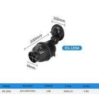 Quality Making Waves Pump Magnet Aquarium Fish Tank Pump Wave Power Head for Ornamental Fish Small Silent Surfing Pump Water (as the picture,220v power) black