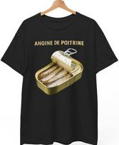 Angine de Poitrine Band Canada Quebec Duo Math Rock Experimental Sherpa Shirt XL beige