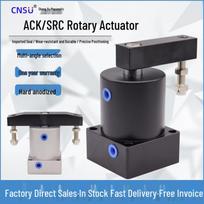 90° Pneumatic Rotary Angle Press Clamping Cylinder SRC25/32/40/50/60×90-R/L ACK25 Right Rotation