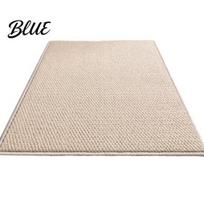 Anti-slip Rug Entrance Rug Solid Color Anti-Slip Absorbent Washable Textured Backing Door Mat for Bathroom Living Room Kitchen XS C